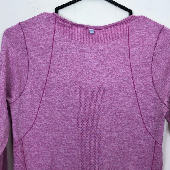 Nike Pink Dri-Fit Long Sleeve Workout Top Sz S - Picture 11 of 11